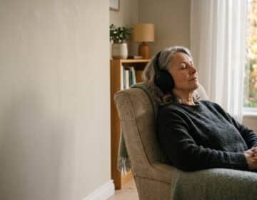A lady is Lenire treatment program